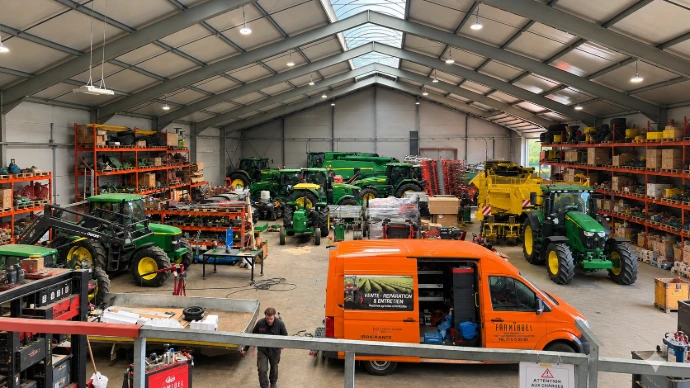 Atelier Farmibel pour l’entretien et la réparation de machines agricoles
