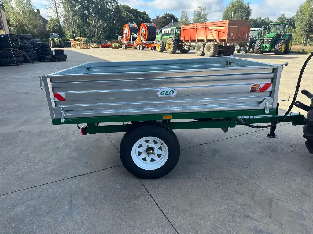 [AR01672] Remorque basculante simple essieu 1,5 T RM15