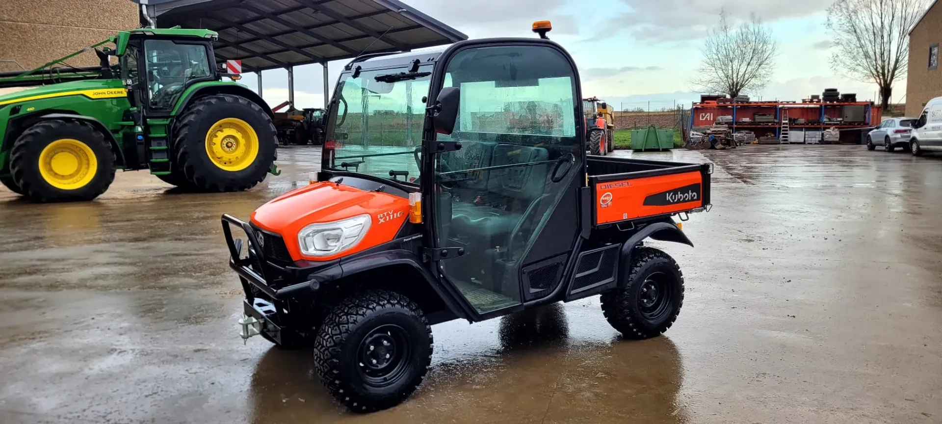 Kubota RTV X1110 Orange Cabine