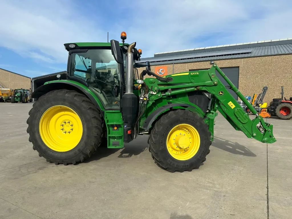 [AR01764] John Deere 6R 155 avec chargeur John Deere 643R – 2024 – 1 650 h